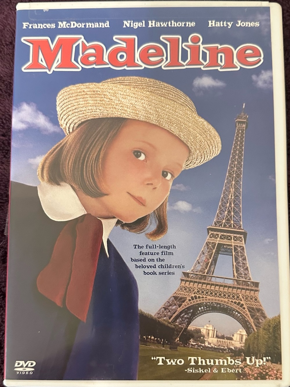 Kristian De La Osa Nigel Hawthorn DVD Madeline rated PG Family Friendly